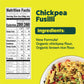 Explore Cuisine Organic Chickpea Fusilli - Pack Of 6 (8 Oz) - Easy-To-Make Gluten Free Chickpea Pasta - High In Plant Protein & Fiber - Non-Gmo - 24 Total Servings