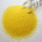 Se Si&Moos Yellow Sanding Sugar Yellow Edible Sparkling Sprinkles Sanding Sugar Crystals For Cookie Decorating Edible Glitter Ri