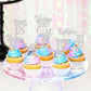 30Pcs Happy 18Th Birthday Cupcake Toppers Cheers To 18 Vintage 2007 Cupcake Picks Sweet 18 Eighteen 18Th Birthday Decorations Fo
