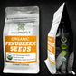 Spice Profile USDA Organic Fenugreek Seeds  Lab Tested for Heavy Metals  Resealable 4oz Pouch  Methi  Semillas de Fenogreco