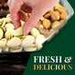Simple Orchards Holiday Nuts Gift Basket - 7 Sectional - Freshly Roasted Mixed Nuts - Beautifully Packaged