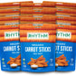 Rhythm Superfoods Crunchy Carrot Sticks, Salted, Usda Certified Organic, Vegan Friendly, Gluten-Free Superfood Snacks, Non-Gmo, 