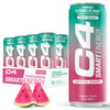 Cellucor C4 Smart Energy Drink, Sugar Free, Watermelon Burst, Performance Fuel & Nootropic Booster, 12 Fl Oz, Pack of 12