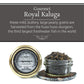 Overnight Guaranteed - Olma Kaluga Sturgeon Black Caviar- Large Pearly Grains, Smooth Flavor, Superior Grade- 2 Oz/56 G