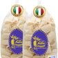 Maestri Pastai, Gourmet Paccheri Ondulati Italian Pasta ''Wavy Paccheri Pasta'', (Pack of 2) ''Series 42'', Premium Quality Impo