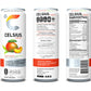 CELSIUS Fizz Free Peach Mango Green Tea  Sugar Free Energy Drink  12 Fl Oz (Pack of 4)