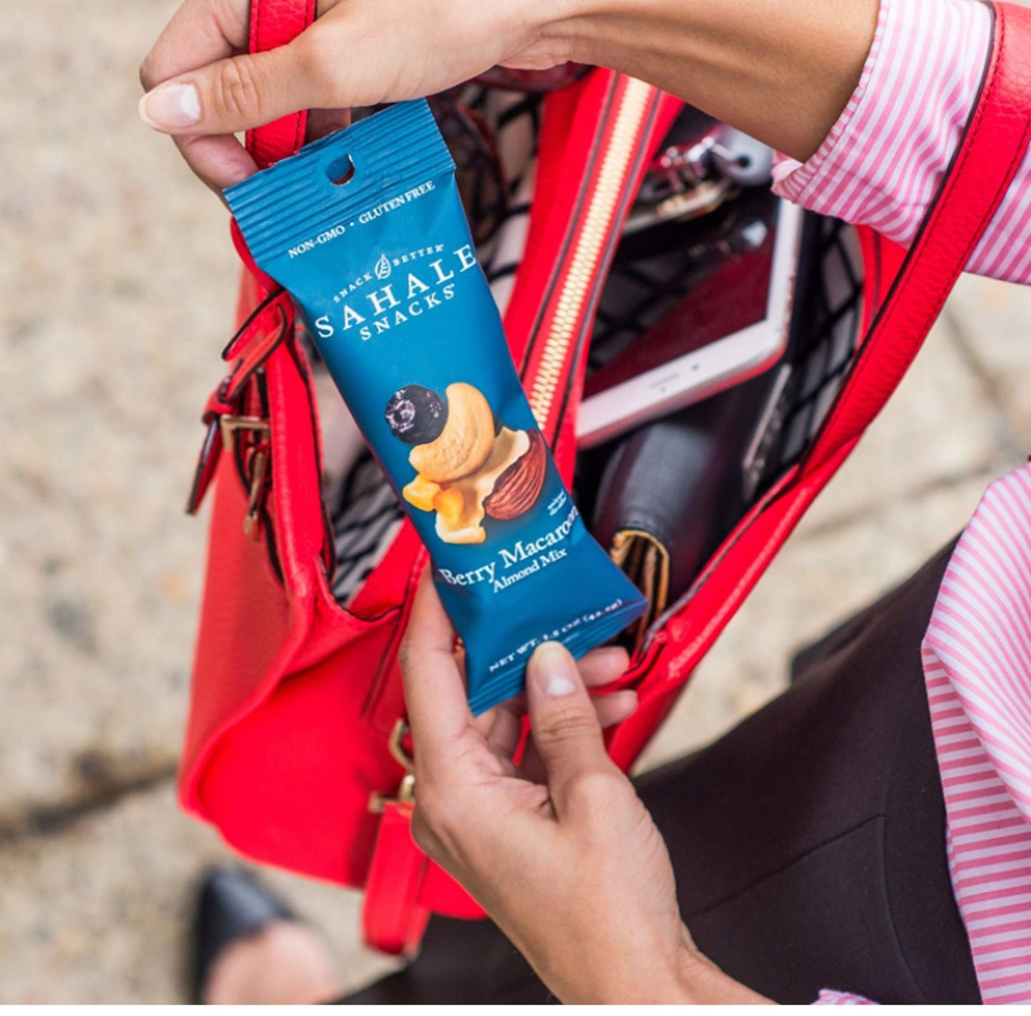 Sahale Snacks Berry Macaroon Almond Trail Mix, 1.5 Ounces