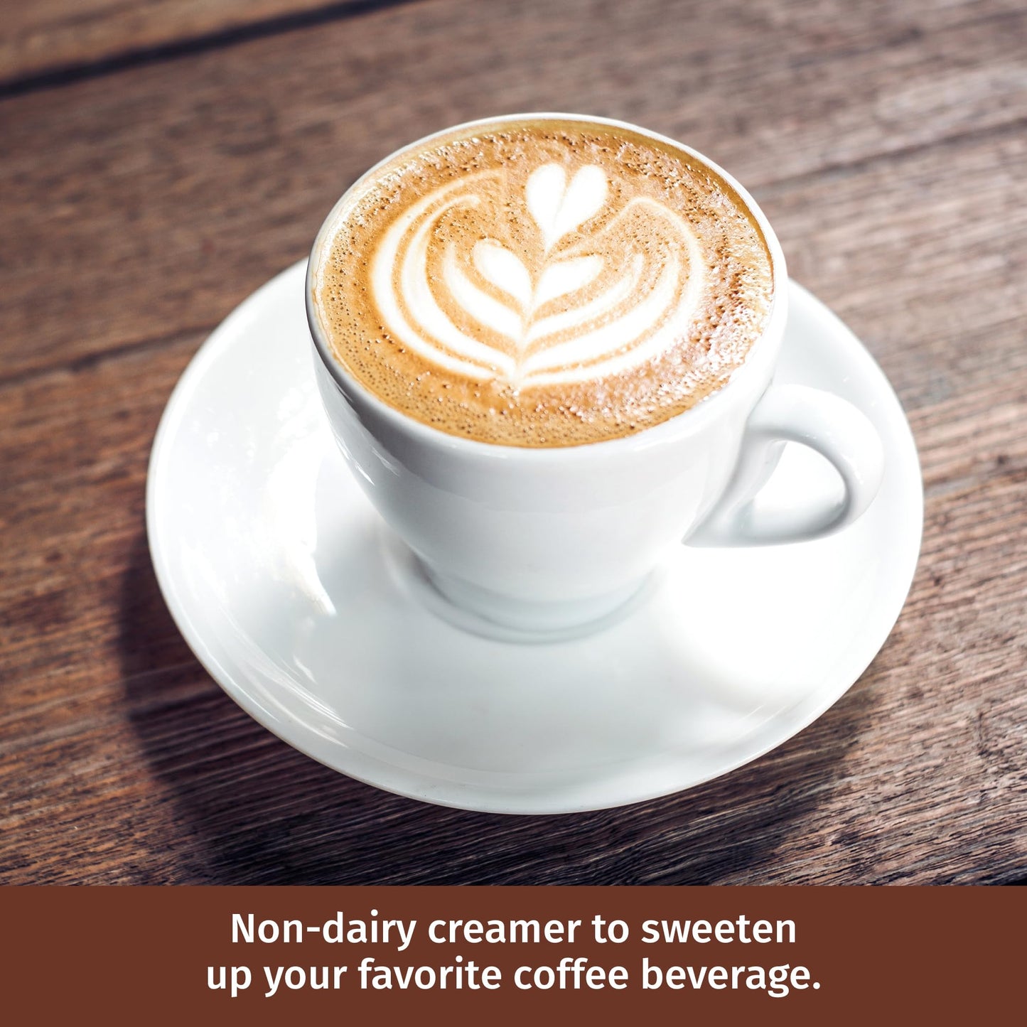 Amaretto Creamer - Non-Dairy Coffee Creamer, 1 Pound (Pack of 4), Rich and Creamy Flavor