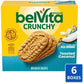 belVita Breakfast Bars Biscuits, Toasted Coconut, 30 Total Packs, 6 Boxes (4 Biscuits Per Pack)
