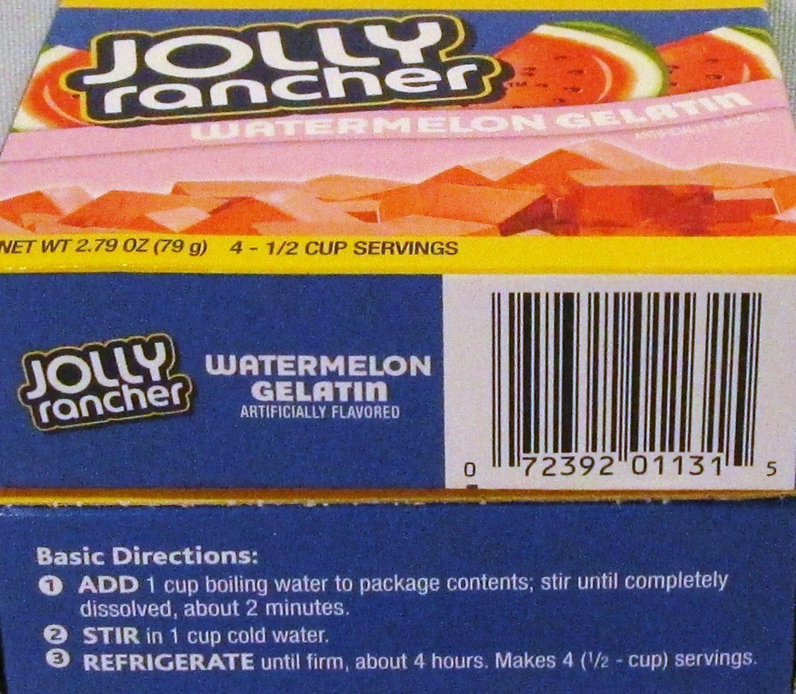 Jolly Rancher Watermelon Gelatin Jello