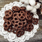 Dark Chocolate-Covered Pretzels, Bulk Pack 5 Pounds