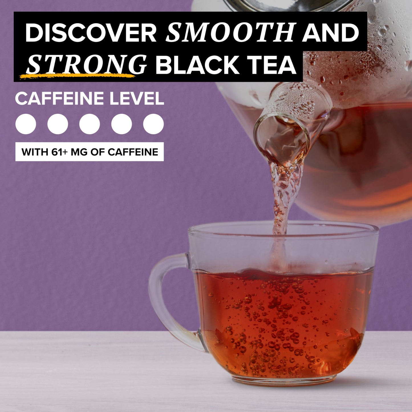 TAZO Organic Earl Grey Tea, High Caffeine, 96 Tea Bags, Pack of 6, Model 69591048