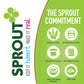 Sprout Organic Baby Food, Stage 2 Pouches, Fruit Veggie & Grain Blend, Mixed Berry Oatmeal, 3.5 Oz Purees (Pack Of 6)