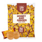 Honey Ginger Hard Candy | 2-Pound Bag | Individually Wrapped | About 200 Pieces