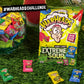 Warheads Extreme Sour Hard Candy Assorted Flavors 2 oz Bags 3 Pack - Sour Apple, Black Cherry, Blue Raspberry, Lemon, Watermelon
