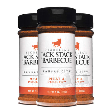Jack Stack Bbq Meat & Poultry Rub - 3 Pack