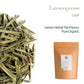 Valley of Tea Organic Lemongrass Herbal Tea - 7.05 Ounce - Lemony Sweetness - Dried Lemongrass from Asia