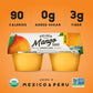 Golden Farms Mango Cups, Single Ingredient Healthy Snacks (Pack of 4), 100% Pure Fruit, No Added Sugar, Vegan, Gluten-Free, Kosh