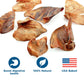 Best Bully Sticks All Natural Usa Baked  Packed Pig Ears For Dogs - Single Ingredient Highly Digestible 100 Pork Dog Chew Treats