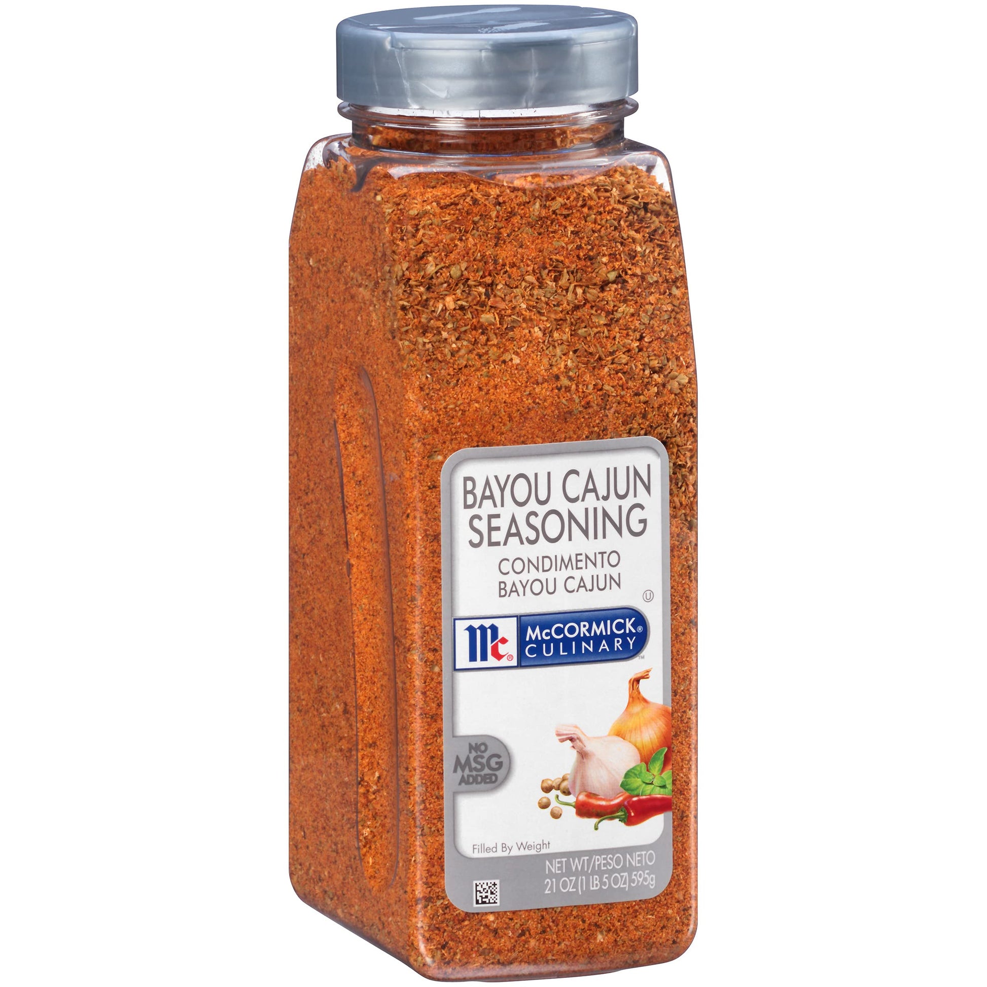 McCormick Culinary Bayou Cajun Seasoning, 21 oz - One 21 Ounce Container of Cajun Seasoning Made With Aromatic Spices for Catfis