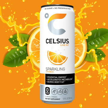 Celsis Sparkling Essential Energy Drink Assortment No Sugar Or Preservatives 12 Fl Oz, Slim Cans Assorted Variety 6 Pack, Flavor