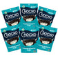 Chocxo Dark Milk Chocolate Cookies & Crème Cups - Lower Sugar, 69% Organic Cacao, Nongmo, Keto, Gluten Free, Kosher, No Artificial Sweeteners/Sugar  S, 3.45 Oz (Pack Of 6)