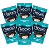 Chocxo Dark Milk Chocolate Cookies & Crème Cups - Lower Sugar, 69% Organic Cacao, Nongmo, Keto, Gluten Free, Kosher, No Artificial Sweeteners/Sugar  S, 3.45 Oz (Pack Of 6)