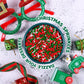 Christmas Sprinkles For Cake Decorating, 3.52Oz Red Green Sprinkles, Edible Jimmies Sprinkles For Cupcake Toppers Baking Cookie