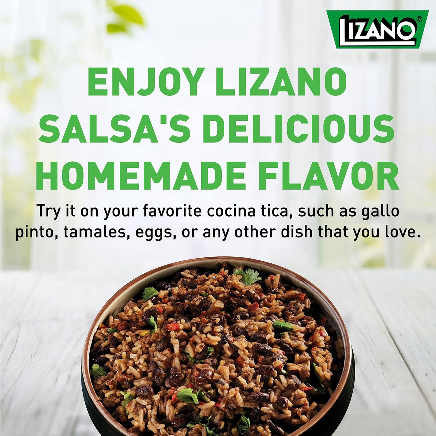 Lizano Salsa Sauce with Vegetables and Spices - 21.1 fl oz - Authentic Brown Costa Rican Flavor - Perfect for Cooking and Dipping