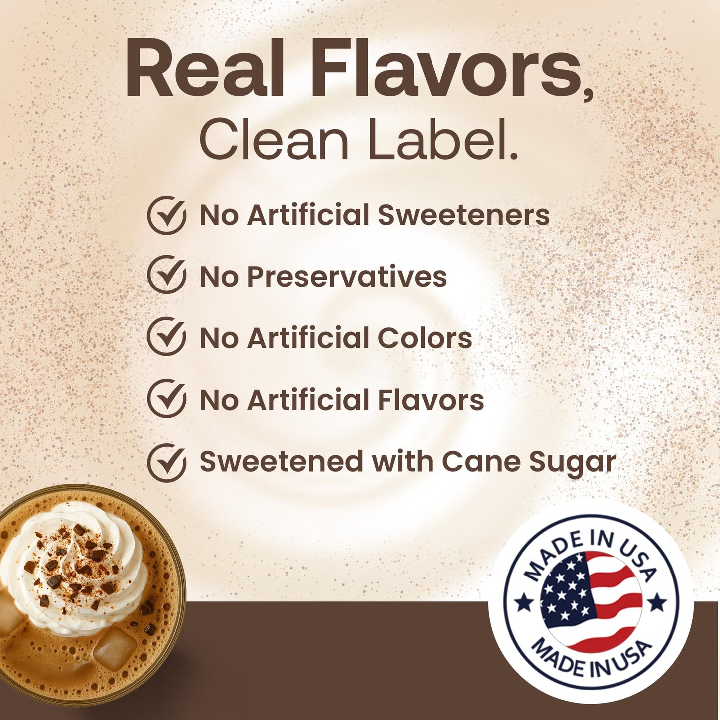 Dr. Smoothie Café Essentials Mocha Java – 61mg Caffeine – 3.5 lb Bag (Pack of 5) – No Artificial Colors or Flavors