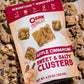 Chunk Nibbles Snack Clusters | Apple Cinnamon Bite-Size Clusters | 4.25oz (Pack of 3)