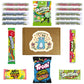 Hangry Kit Sending You A Giant Hug Sour Candy Kit - 16-Piece Variety Pack With All Your Favorite Sour Candy Classics In A 'Sendi