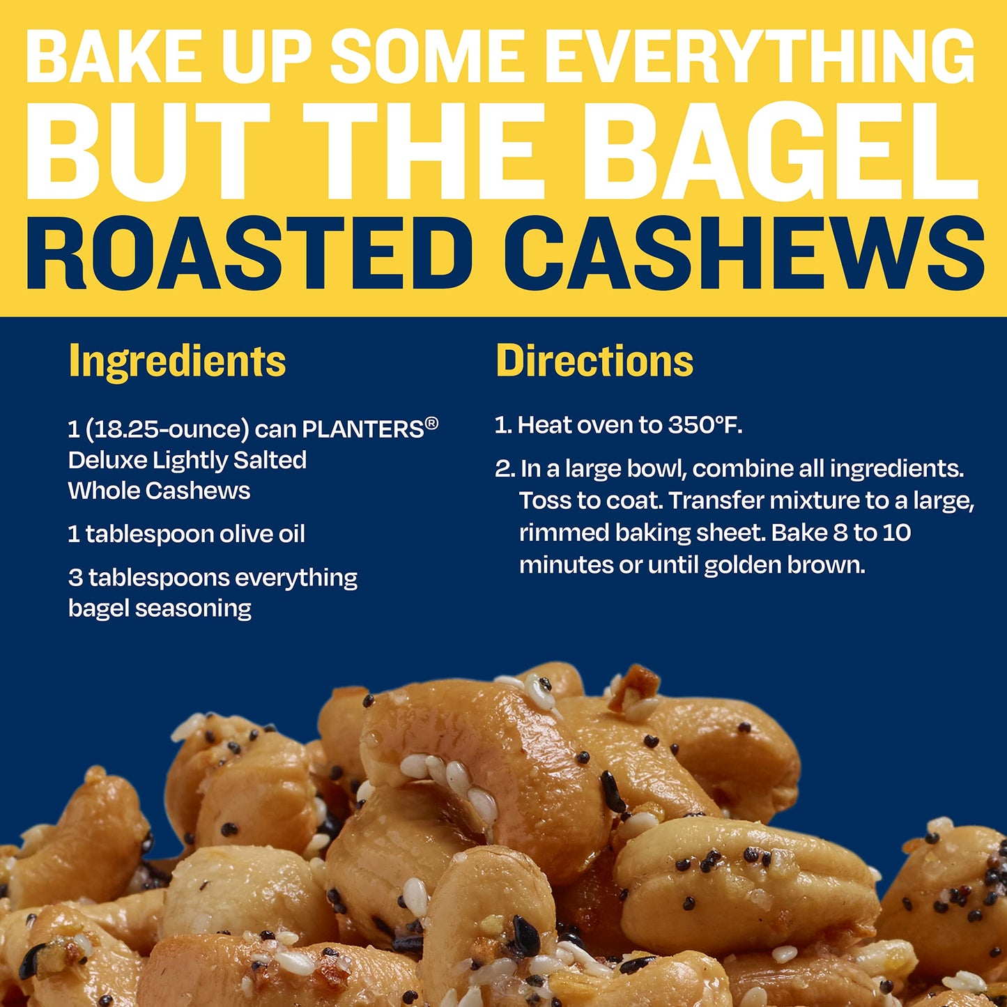 PLANTERS Deluxe Lightly Salted Cashews, Party Snacks, 18.25 Ounce, Kosher, Plant-Based Protein