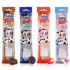 Milky Sip Magical Milk Straws - 4 Pack Bundle of Flavored Straws for Milk, Chocolate, Strawberry, Cotton Candy, Cookies & Cream,