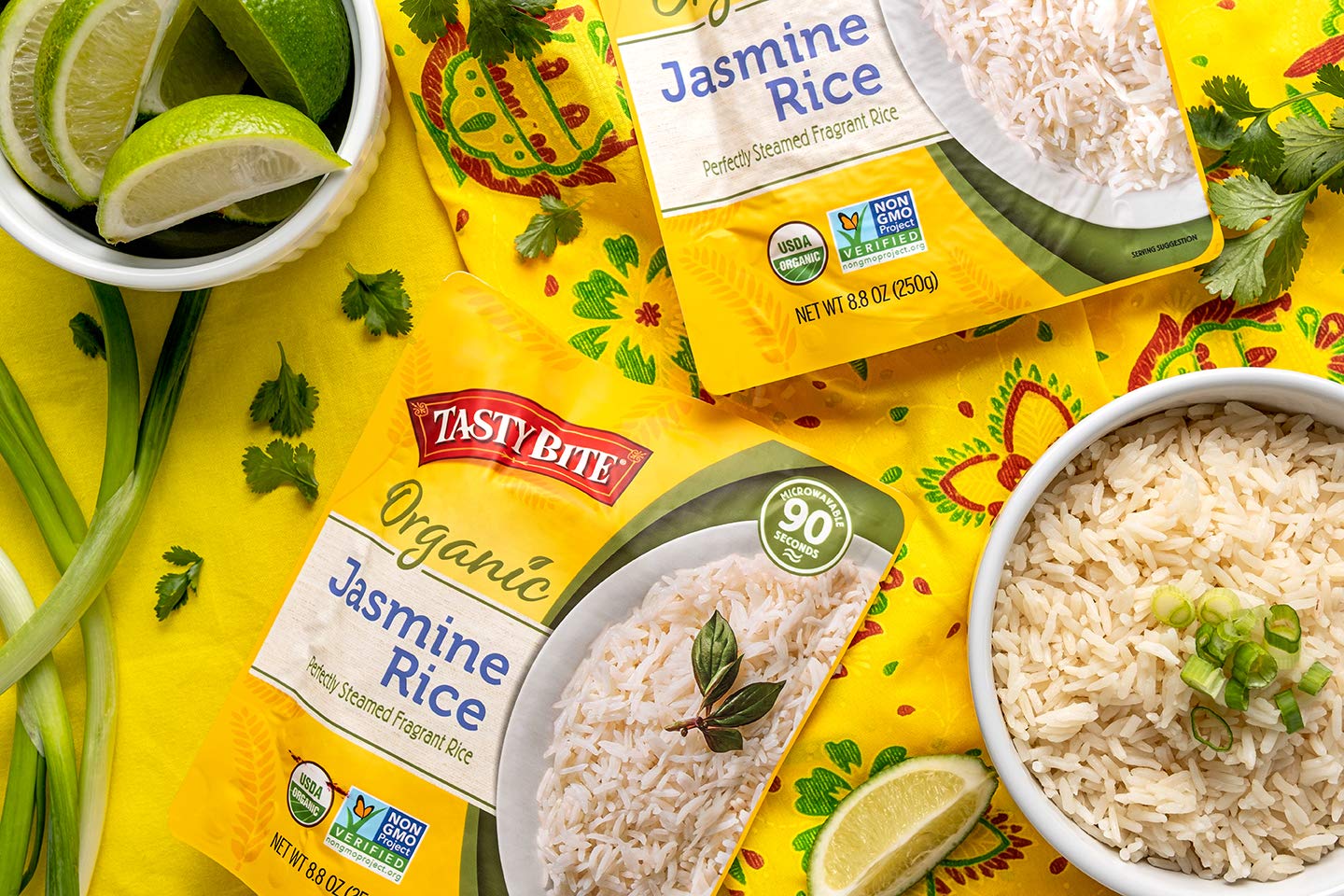 TASTYBITE Organic Jasmine Rice, 8.8 OZ