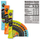 4C Energy Rush Drink Mix, Pack of 2 Boxes, 18 Packets Each, 36 Servings, 6 Orange, 6 Berry, 6 Citrus, Net Wt.