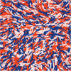 NCS Florida College Game Day Orange, Dark Blue & White Jimmies Edible Sprinkles - Cupcake, Cake & Cookie Decorations, 7 oz
