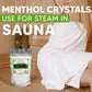 Nutrigins Menthol Crystal 1 Lb - Pure Organic 100% Natural - Menthol Crystals From Mint Crystal Mints Mentha Arvensis - Comes In Resealable Standup Bag For Long-Lasting Freshness
