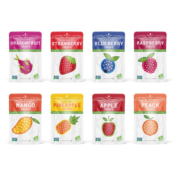 Natures Turn Freeze-Dried Fruit Snacks, Superfruit Variety, Pack Of 8 (0.53 Oz Each)