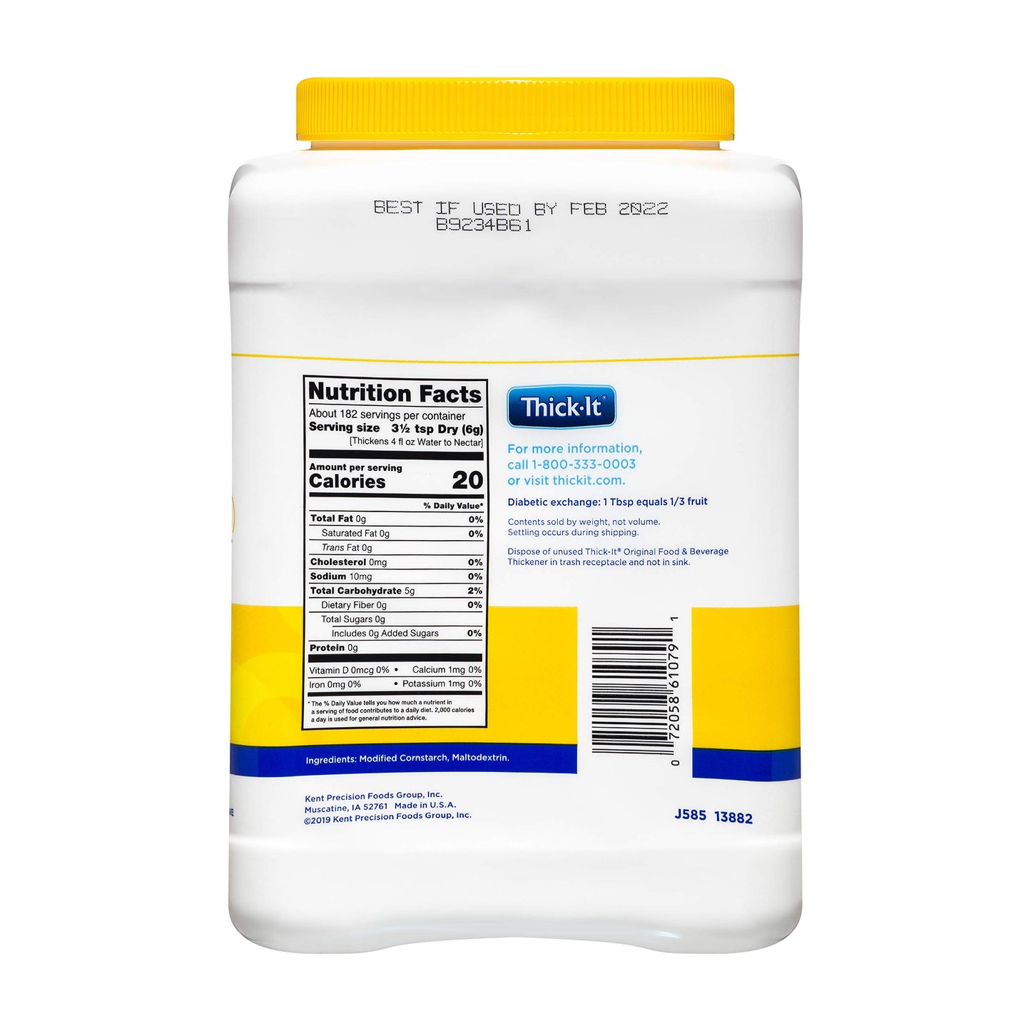 Thick-It Regular Strength Powder 36 oz (Pack of 3)