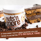Nuts N More Chocolate Chip Cookie Dough Peanut Butter Spread, Added Protein All Natural Snack, Low Carb, Low Sugar, Gluten Free,