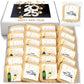 Happy New Years Cookies Individually Wrapped Treats 2025 Gift Theme Party Favors 24 Pack Bulk for Party Sugar Cookie Snacks
