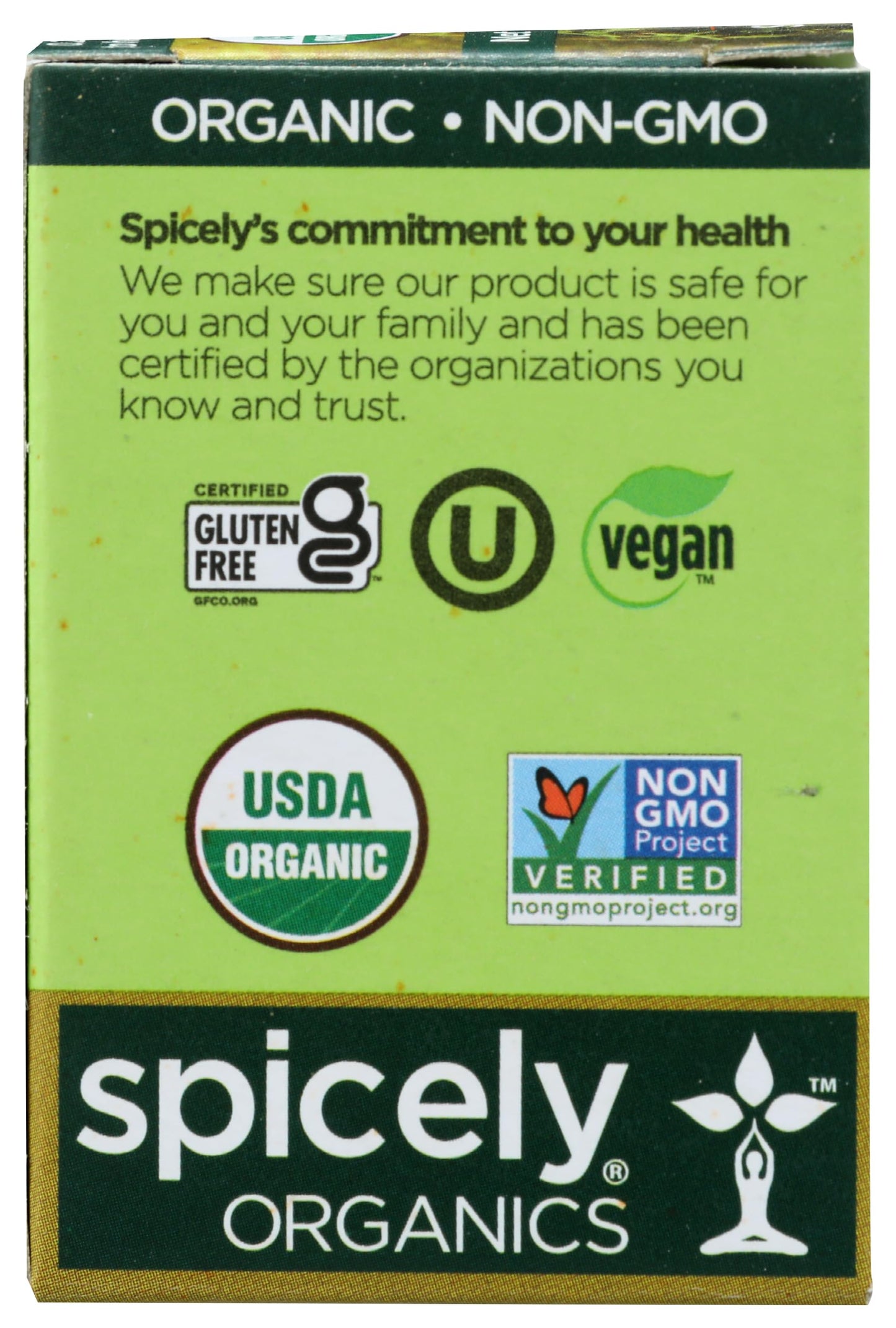 Spicely, Organic Salt Free Taco Seasoning, 0.45 Ounce