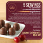 Queen Anne Dark Chocolate Coconut Covered Cordial Cherries | 6.6 Oz (Pack Of 12) | 10 Piece Gift Boxes | Whole Maraschino Cherry