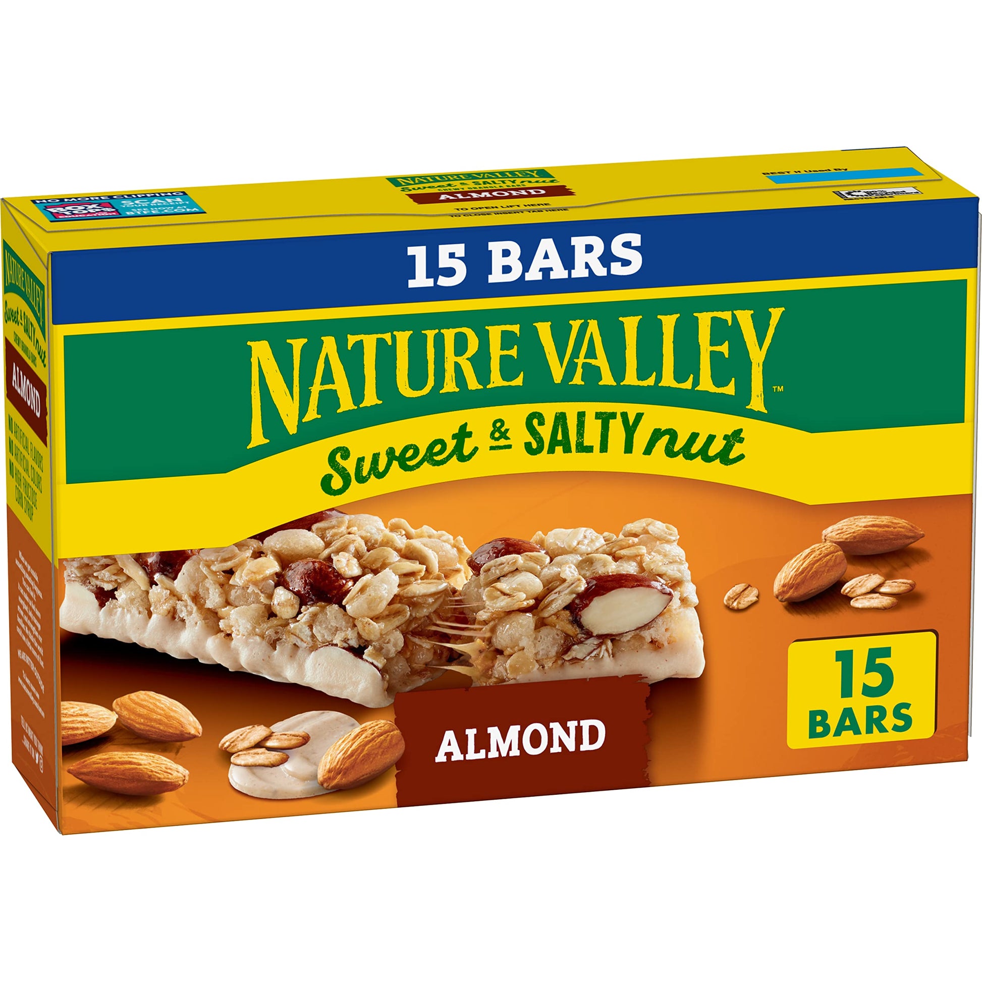 Nature Valley Granola Bars, Sweet And Salty Nut, Almond, 15 Bars, 18 Oz