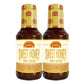 Country Bobs Sweet Honey Barbecue Sauce - Gluten Free BBQ Sauce for Meat & Fish, 18oz, Pack of 2