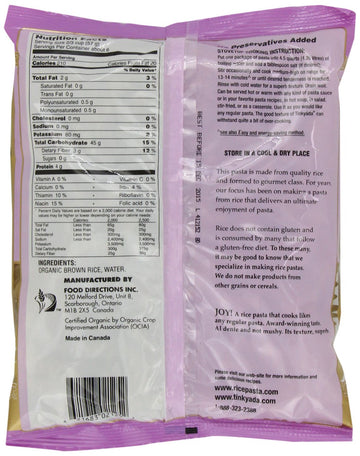 Tinkyada Brown Rice Spiral Pasta Organic 12 Ounces (Case Of 12)