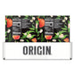 ORIGIN Organic Non-GMO Peach Flavor Sparkling Water, 12 Fl Oz Cans, Pack of 24, Recyclable Aluminum
