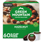 Green Mountain Coffee Roasters Hazelnut K-Cup Pods, Light Roast, 60 Count (6 Packs of 10)