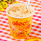 Alecs Brown Butter Peach Cobbler Organic Ice Cream - Grassfed, Regenerative A2 Dairy, 14 oz